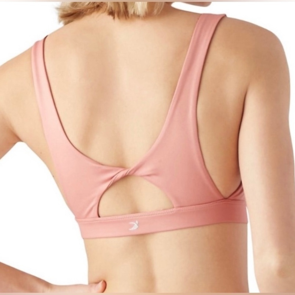 Glyder Pink/Peach Sports Bra NWT